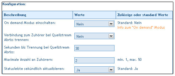 Nutze die vielfältigen Einstellungsmöglichkeiten!